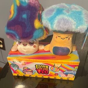 Russ Colorful Mushroom Plush Set